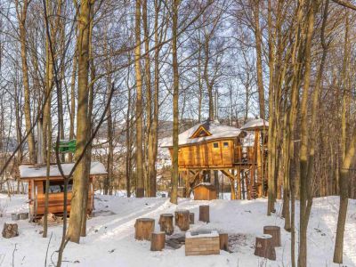 Tree houses Sněžník