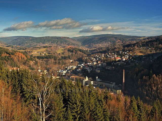 Pohled z Terezínky na Tanvald