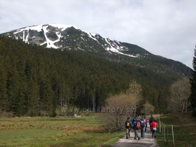 Studniční hora, foceno v květnu 2009