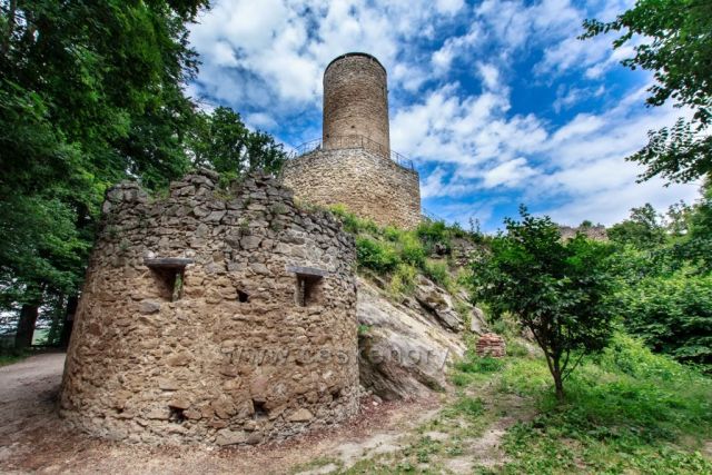 Cimburk - hrad u Koryčan