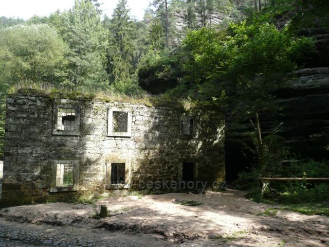 Dolský mlýn na Kamenici
