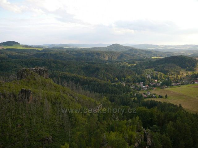 Pohled na Jetřichovice