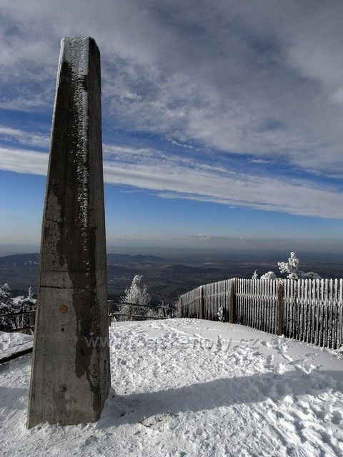 Vrchol Lysé hory (1.323 m)