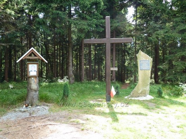 Borůvková Hora - polský památník