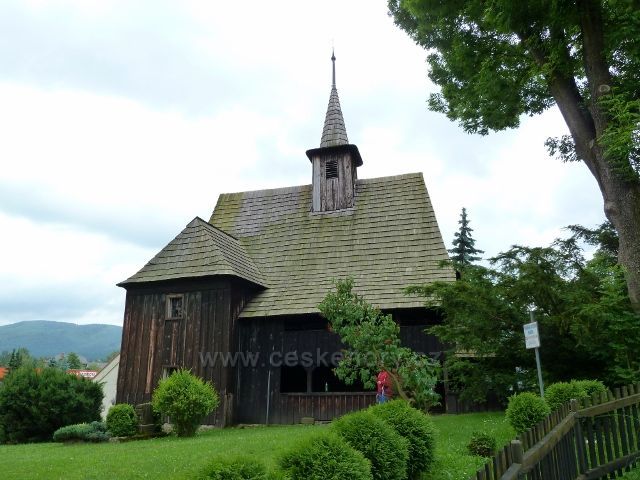 Hodslavice - dřevěný kostelík sv.Ondřeje