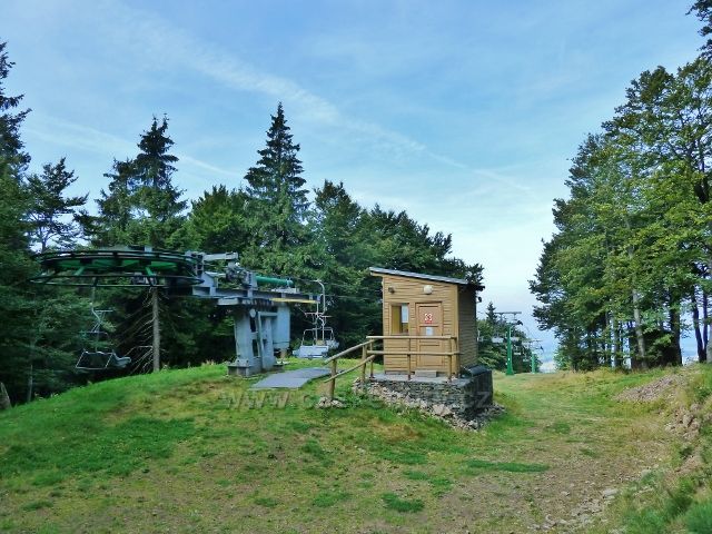 Buková hora - horní stanice lanovky z Čenkovic