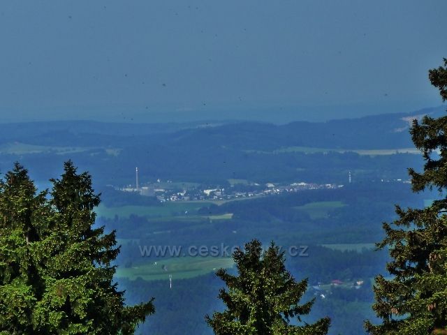 Suchý vrch - pohled z Bradla k Žamberku