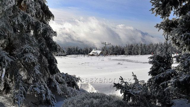 Zima na Černé hoře