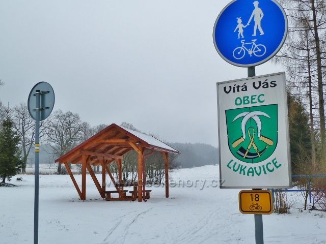 Žamberk - nové odpočívadlo u cyklostezky do Letohradu