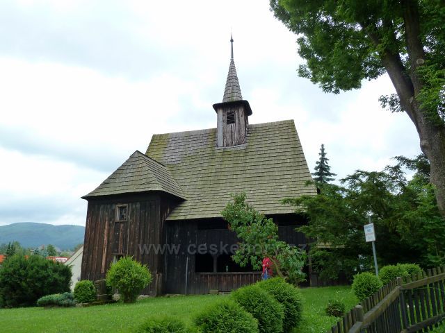 Hodslavice -dřevěný kostelík svatého Ondřeje