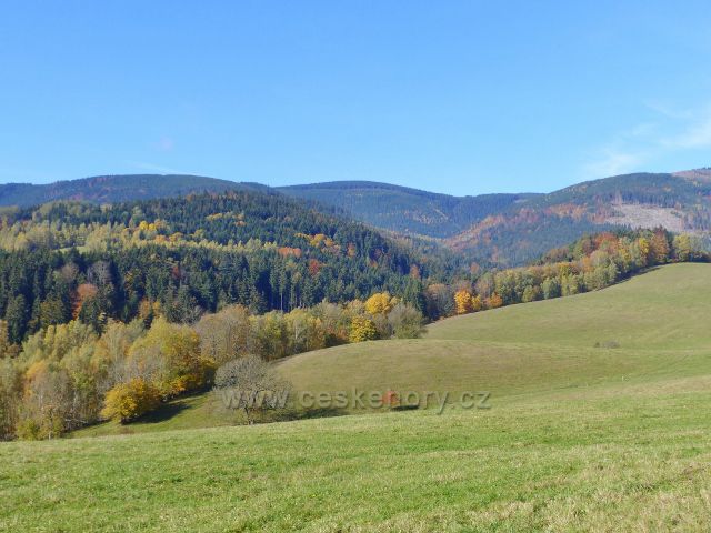 Chrastice - údolí Prudkého potoka v barvách podzimu