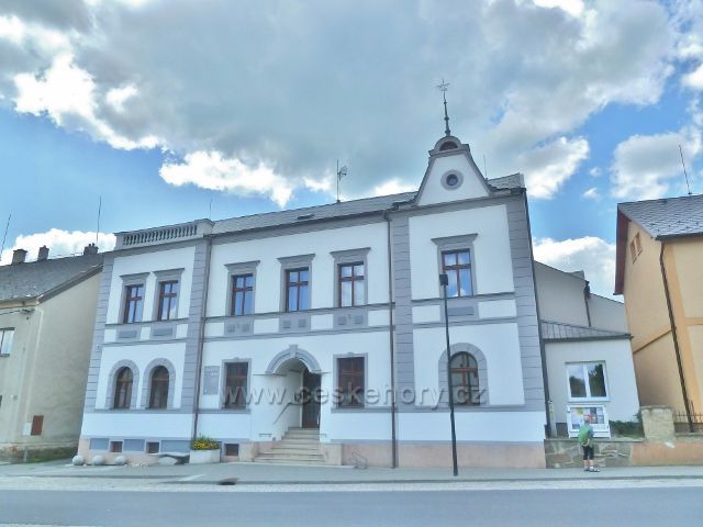 Bludov - kulturní dům a sídlo informačního centra
