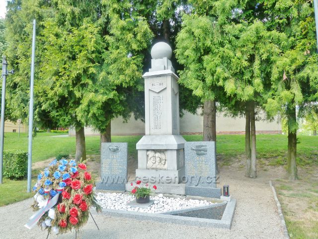 Bludov - památník obětem válek