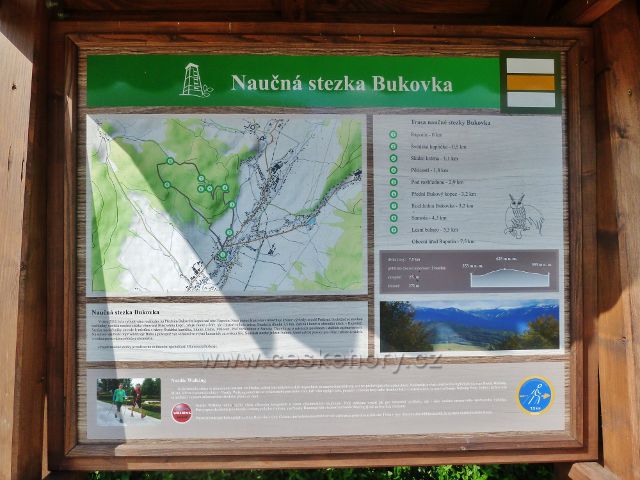 Rapotín - panel NS Bukovka před Informačním centrem