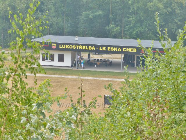 Cheb - Lukostřelnice ve sportovně rekreačním areálu Krajinky