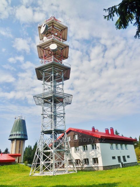 Suchý vrch - telekomunikační věž