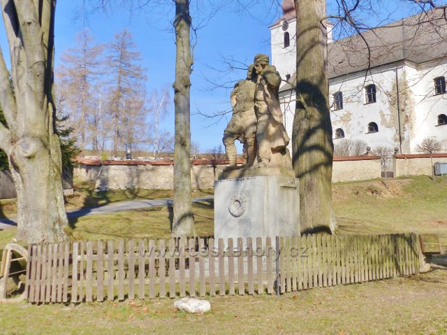 Malá Morava - památník obětem I.světové války