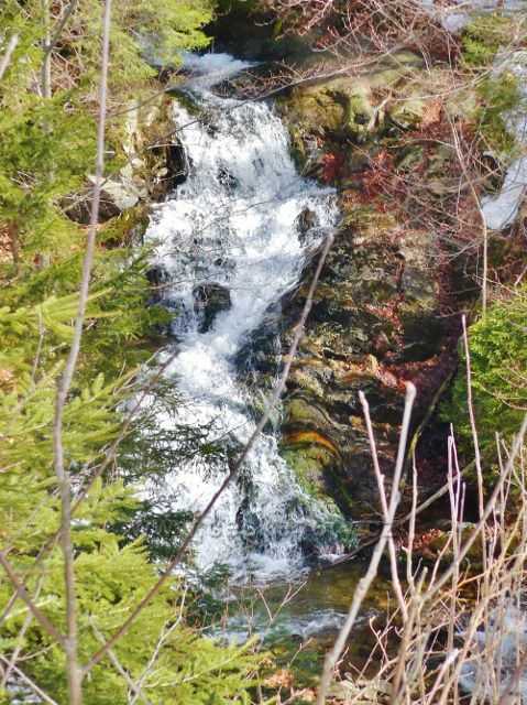Sklené - nejvyšší vodopád Malé Moravy