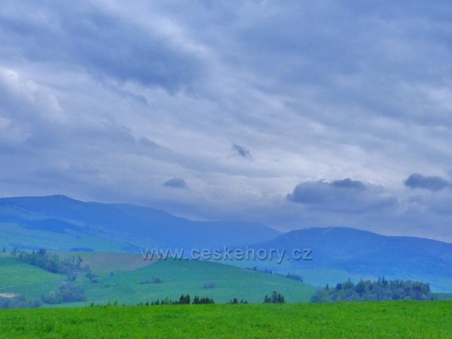 Pohled do údolí Dolní Moravy