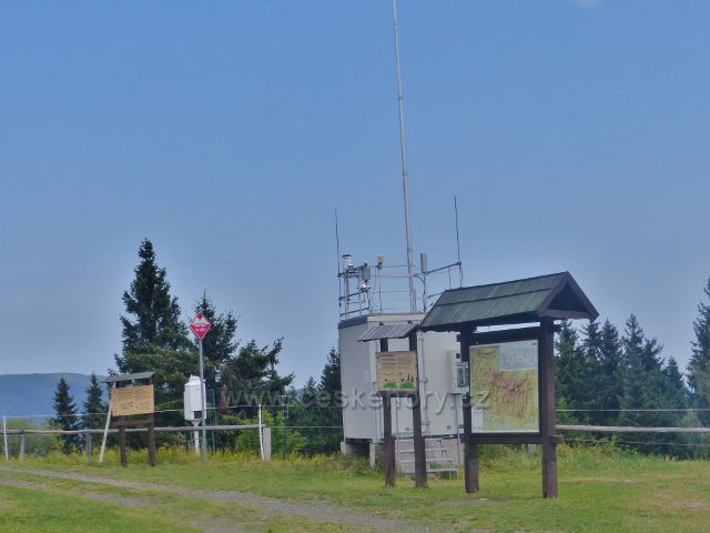 Rýchory - meteorologická stanice u Rýchorské boudy