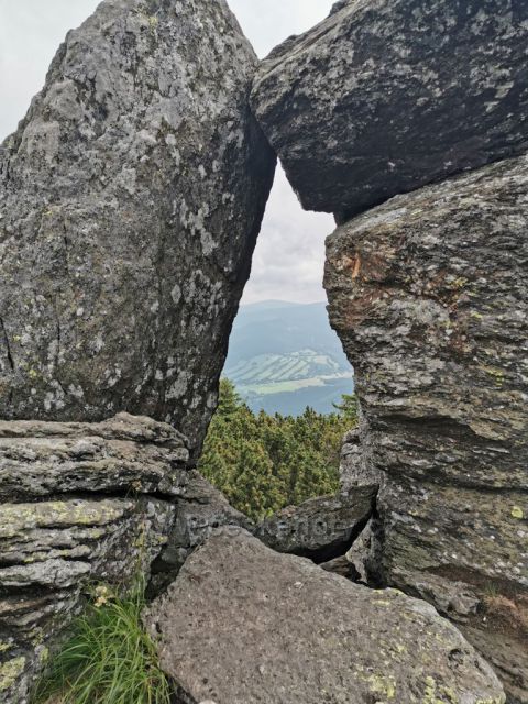 skalní útvar Kamenné okno