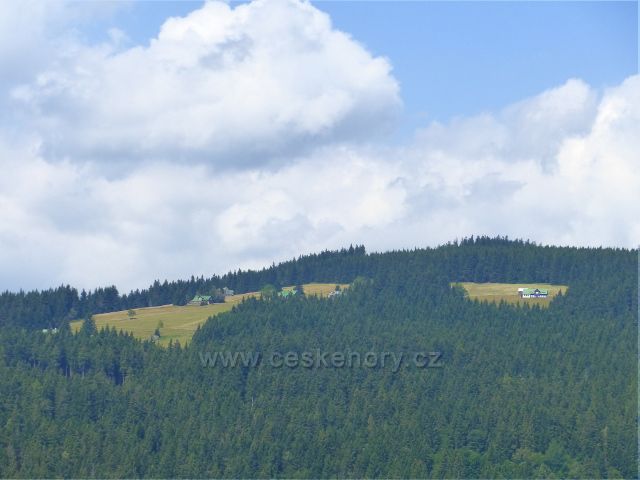 Horní Maršov - pohled na Pěnkavčí vrch