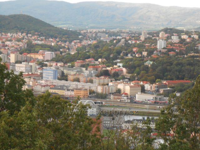 Ústí nad Labem ze Střekovské vyhlídky