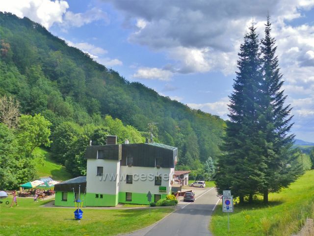 Žacléř - restaurace a penzion Zelený Mlýn v Prkenném Dolu