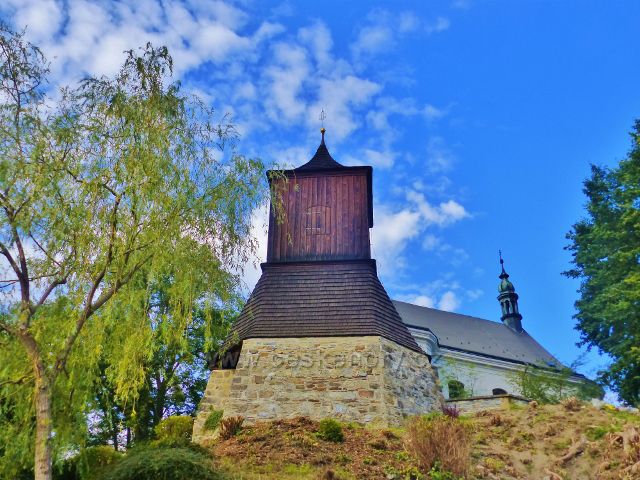 Železný Brod - zvonice pod kostelem sv.Jakuba Většího