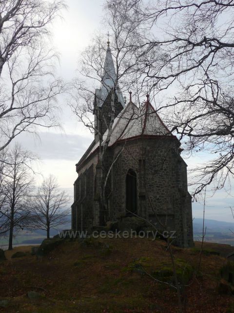 Kostel Panny Marie Bolestné na Boží hoře.