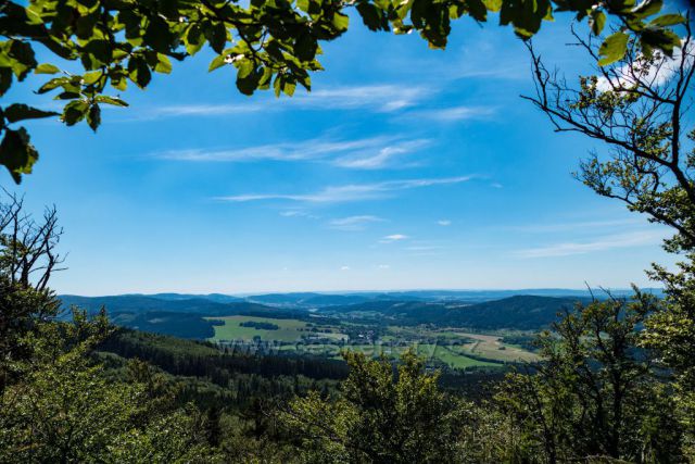 Český les, vyhlírka ze Starého Herštejna