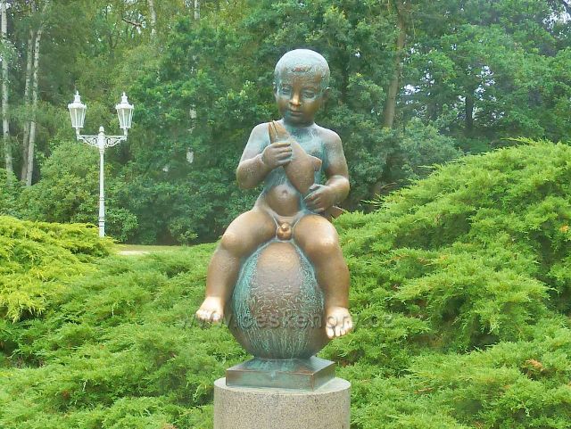 Františkovy Lázně - socha legendárního Františka