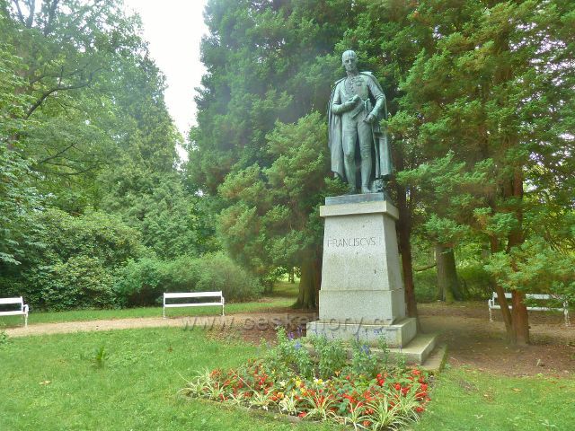 Františkovy Lázně - pomník císaře Františka I.
