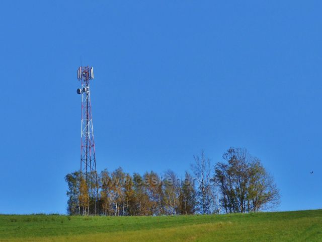 Pastviny - vysílač na vrchu "Na Vrších" (620 m.n.m.)