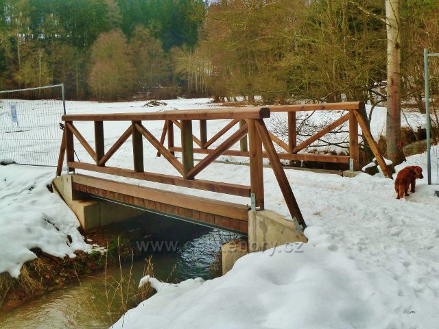 Hnátnice - nový mostek přes Potočnici