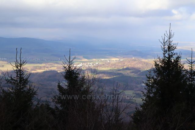 Výhled ze Sokolího vrchu