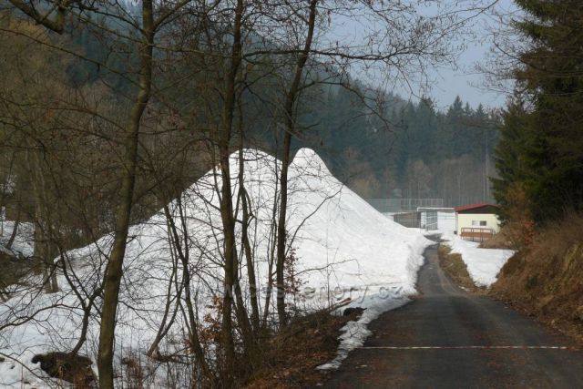 Albrechtice a jejich hora sněhu