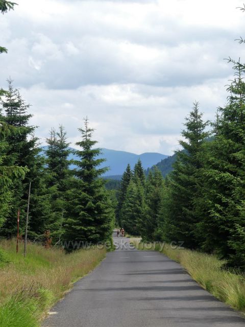 Jizerské hory - Jizerská silnice.