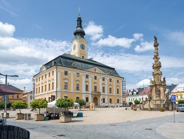 Barokní radnice v Poličce