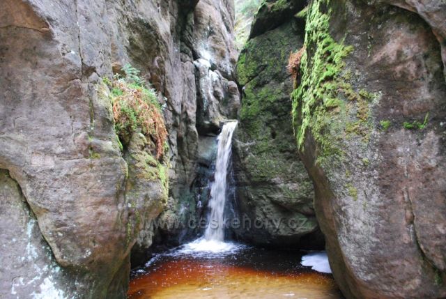 Vodopád v Adršpašských skalách