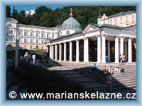 Mariánské Lázně - Pavilón Křížového pramene